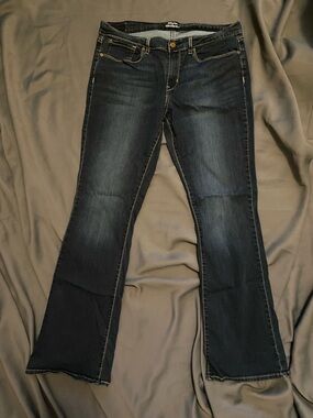 Levi's Dark Blue Flared Jeans